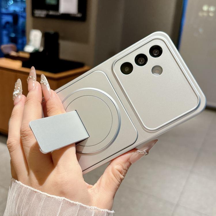 For Galaxy A26 5G Instantly Transforms Into 17 Pro Invisible Holder Magnetic Phone Case