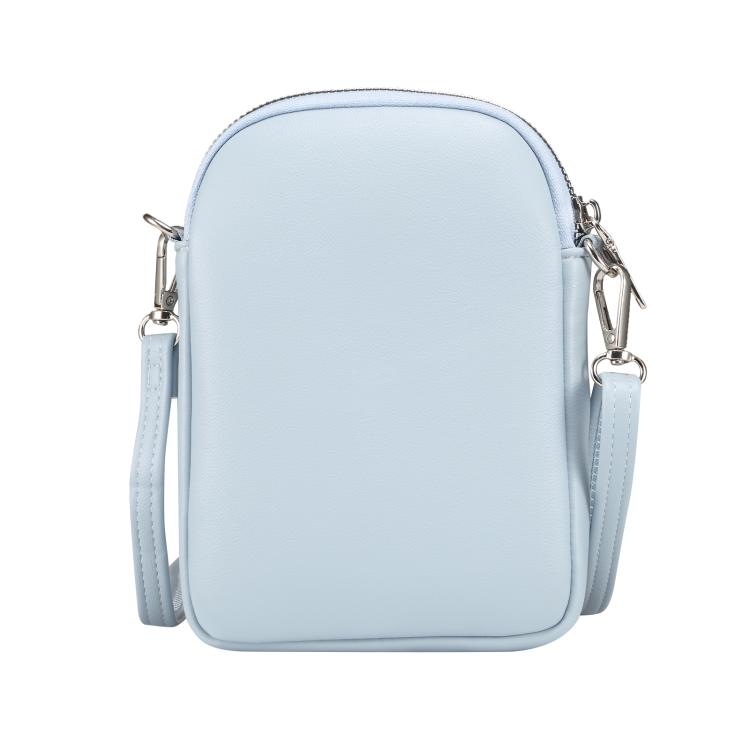Mini Lambskin Texture Crossbody Phone Bag
