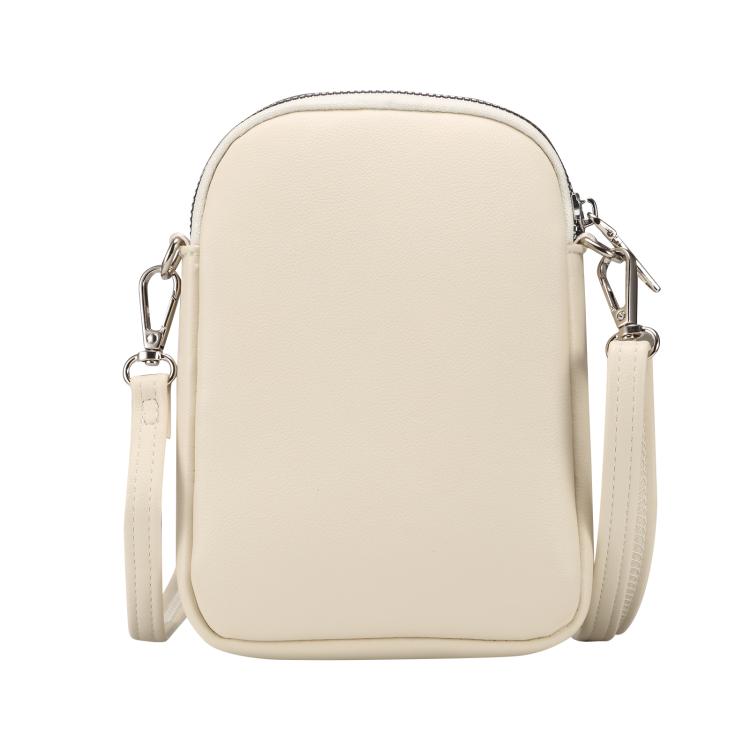 Mini Lambskin Texture Crossbody Phone Bag