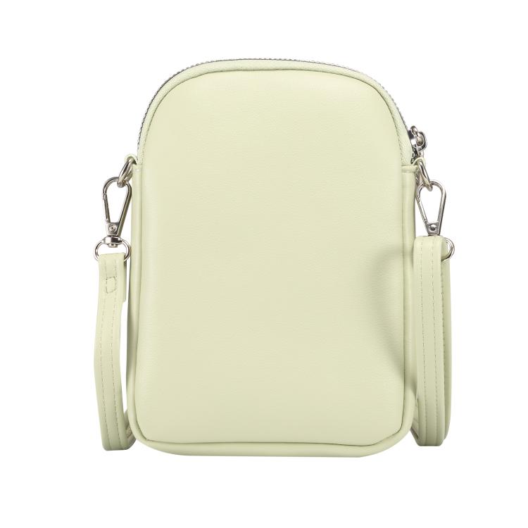 Mini Lambskin Texture Crossbody Phone Bag