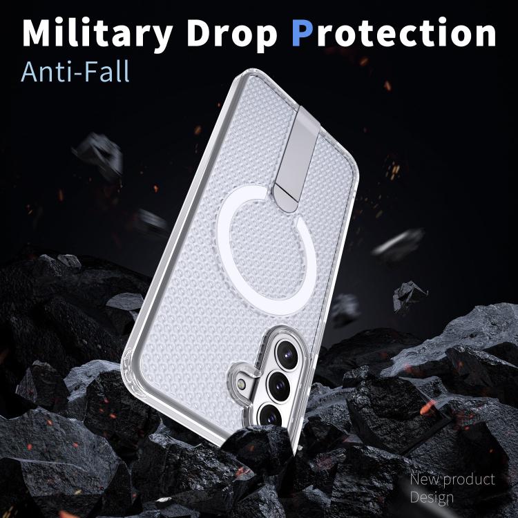 For Galaxy A37 5G Honeycomb Cooling MagSafe Holder Phone Case