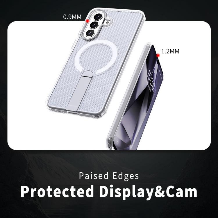 For Galaxy A37 5G Honeycomb Cooling MagSafe Holder Phone Case