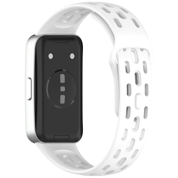 For Huawei Band 10 / 9 / 8 Honeycomb Hole Breathable TPU Watch Band