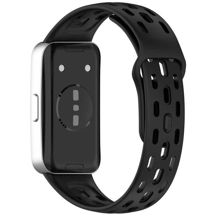 For Huawei Band 10 / 9 / 8 Honeycomb Hole Breathable TPU Watch Band