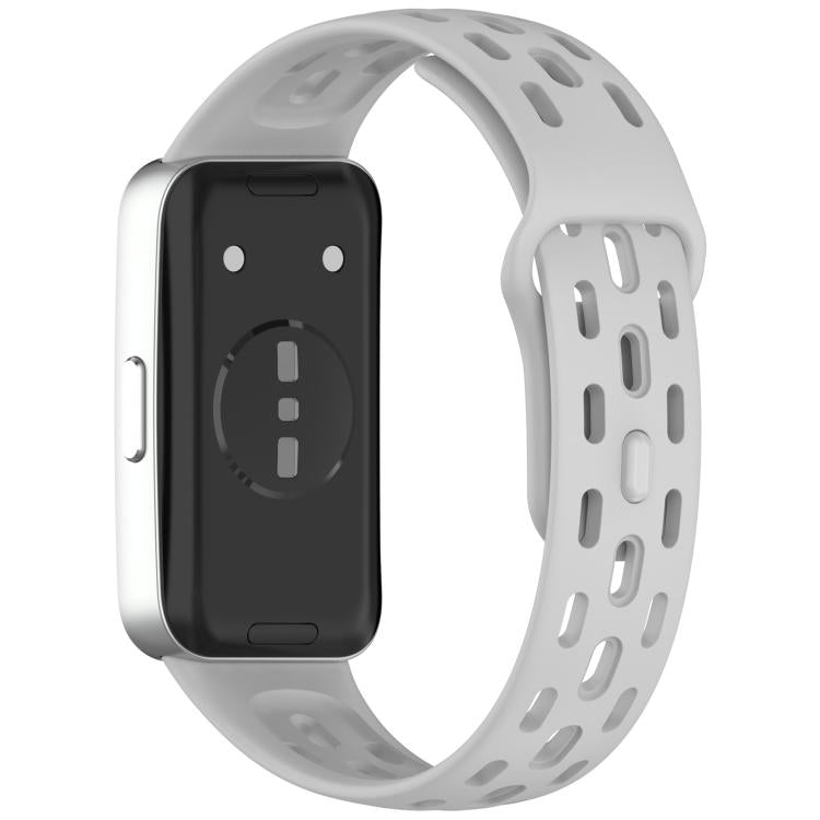 For Huawei Band 10 / 9 / 8 Honeycomb Hole Breathable TPU Watch Band