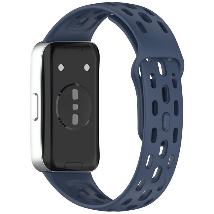 For Huawei Band 10 / 9 / 8 Honeycomb Hole Breathable TPU Watch Band