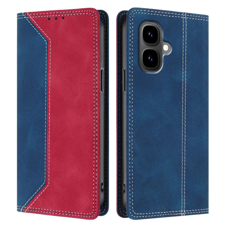 For Infinix Smart 10 4G Skin Feel Two-tone RFID Blocking Vegan Leather Phone Case