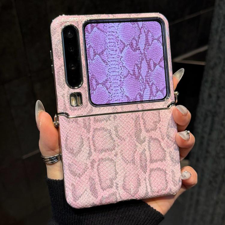 For Huawei Pura X Colorful Snakeskin Pattern Phone Case