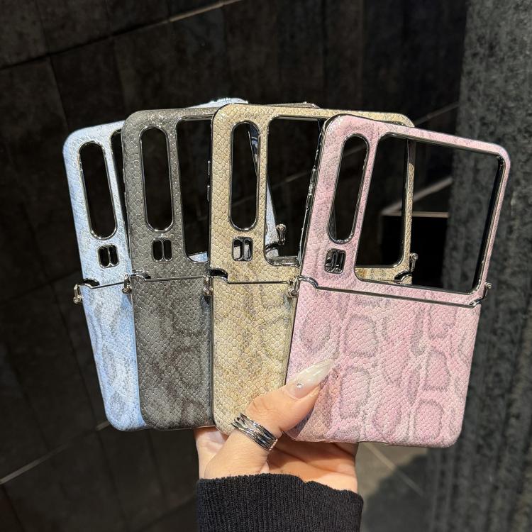 For Huawei Pura X Colorful Snakeskin Pattern Phone Case