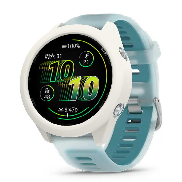 For Garmin Forerunner 570 47mm Soft Silicone Watch Protective Case