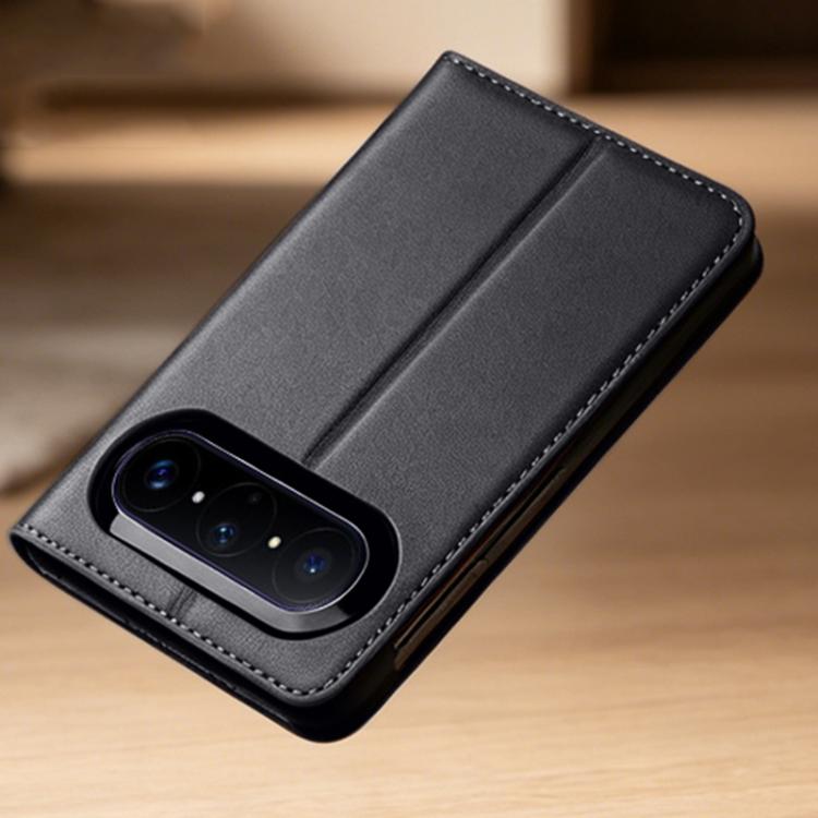 For Huawei Pura X Max QIALINO Classic Gen2 Ultra-thin Genuine Leather Phone Case
