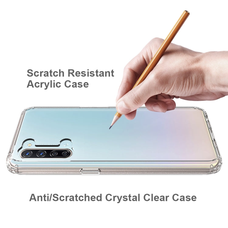 For OPPO Find X2 Lite Scratchproof TPU + Acrylic Protective Case