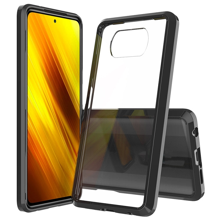 For Xiaomi Poco X3 NFC Scratchproof TPU + Acrylic Protective Case