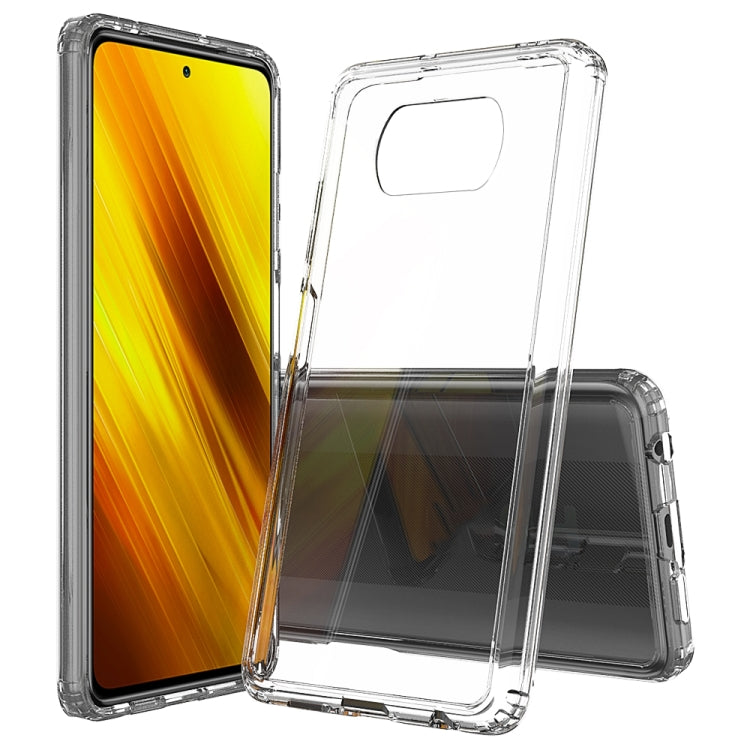 For Xiaomi Poco X3 NFC Scratchproof TPU + Acrylic Protective Case