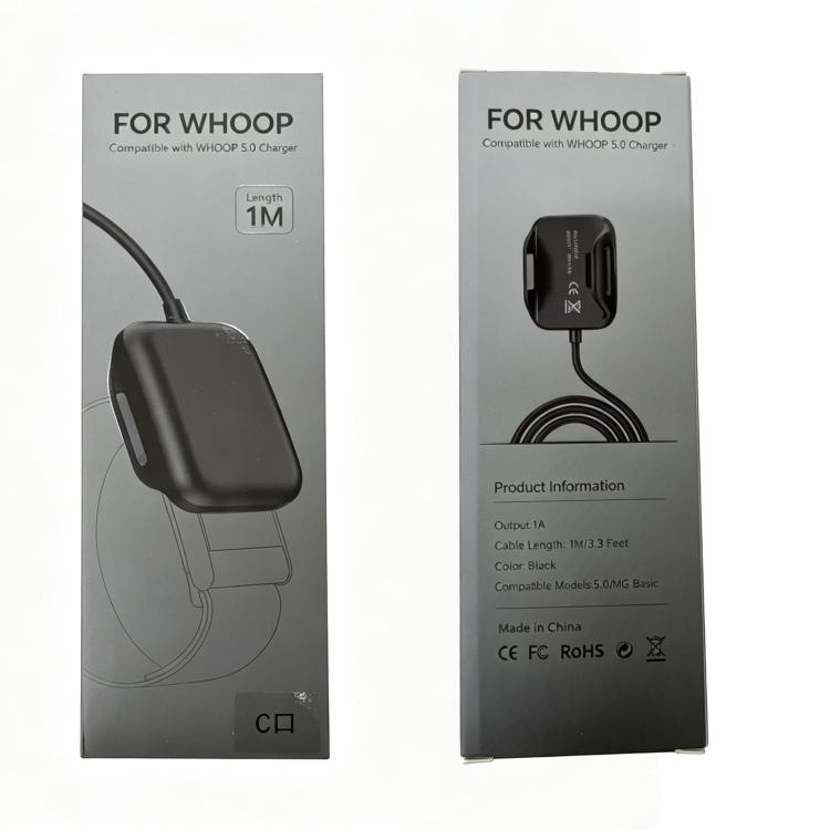 For WHOOP 5.0 Portable Smart Watch Charger Length: 1m, Style:USB-C / Type-C Interface - Black
