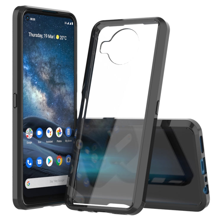 For Nokia 8.3 5G Scratchproof TPU + Acrylic Protective Case