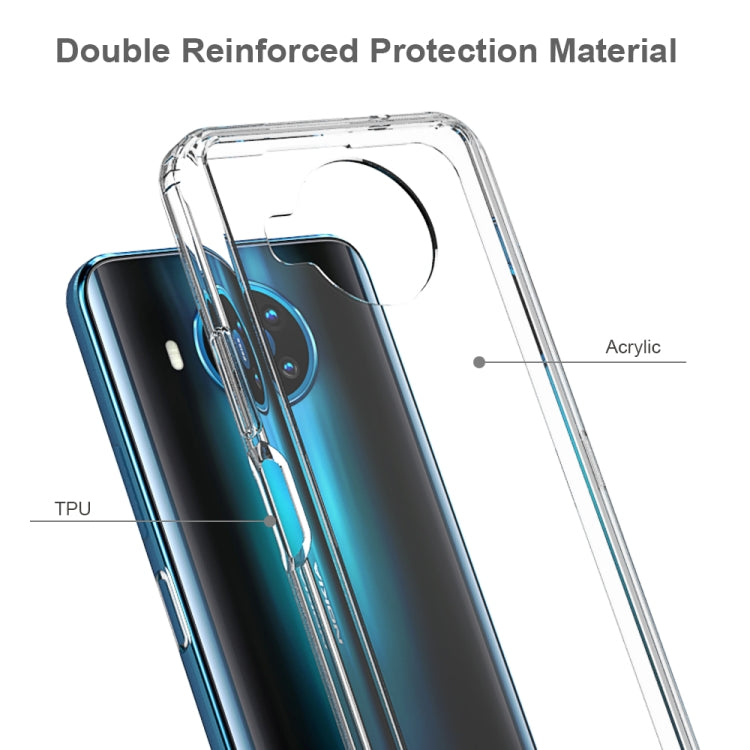 For Nokia 8.3 5G Scratchproof TPU + Acrylic Protective Case