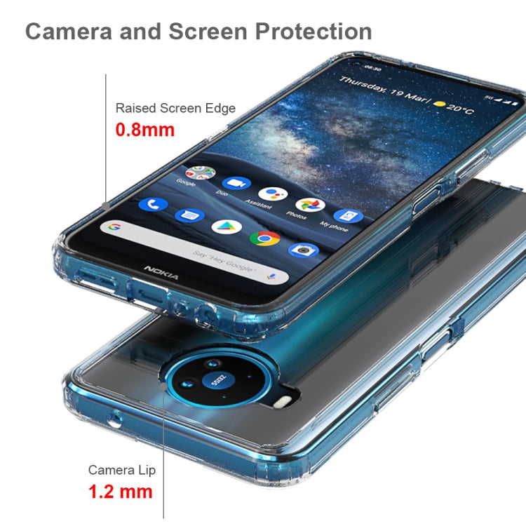 For Nokia 8.3 5G Scratchproof TPU + Acrylic Protective Case