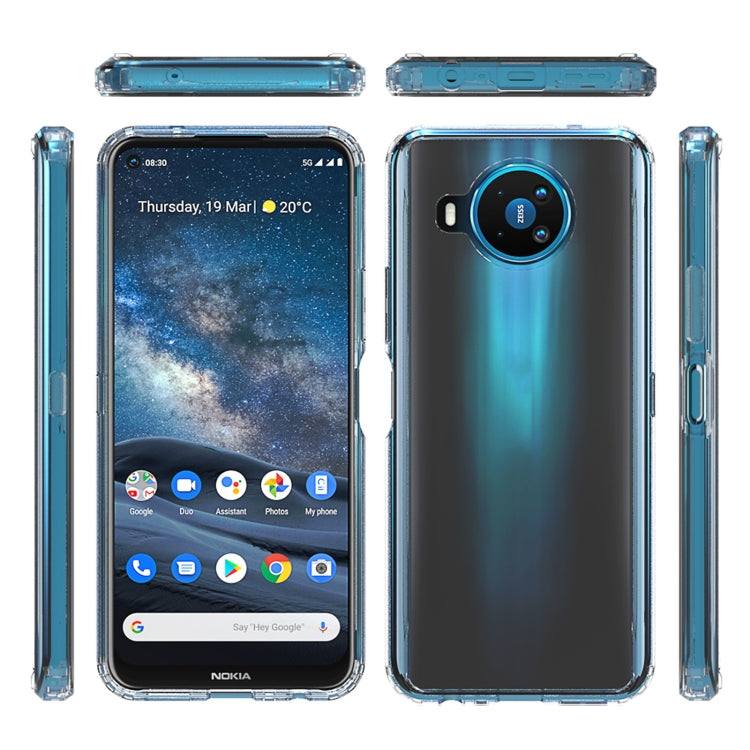 For Nokia 8.3 5G Scratchproof TPU + Acrylic Protective Case