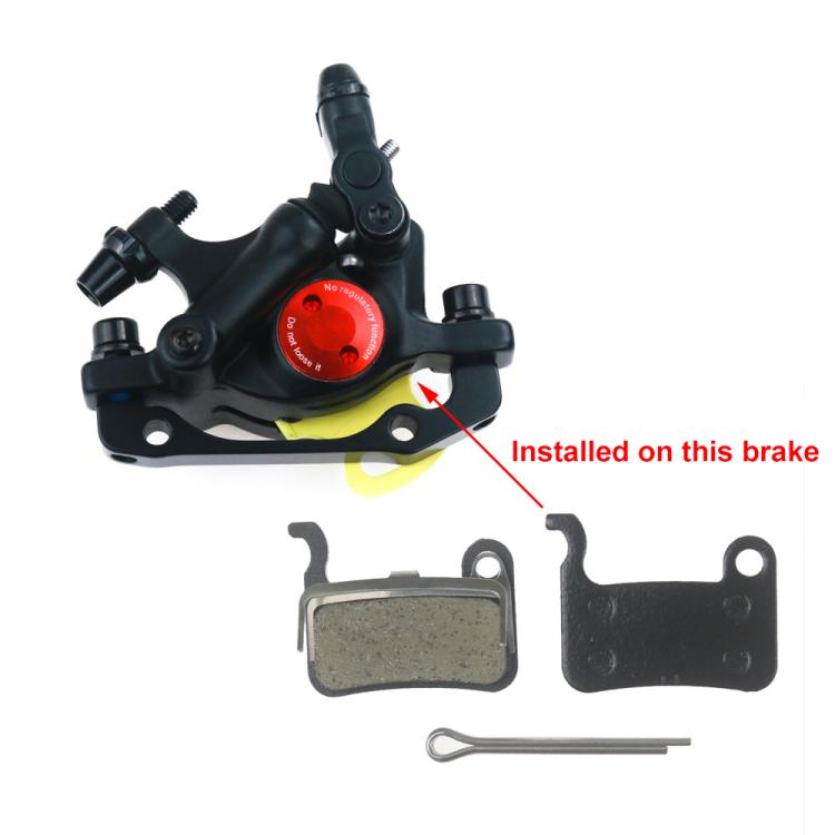 For Xtech Resin Semi Metal Hydraulic Brake Pads