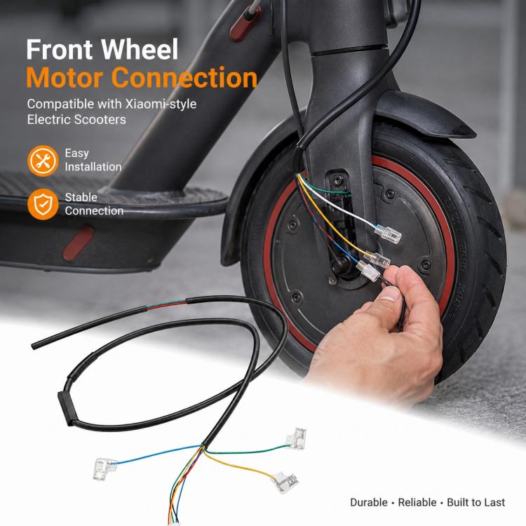 For Xiaomi Mijia M365 Pro / Pro 2 / 1S Electric Scooter Front Wheel Motor Connection Installation Cable