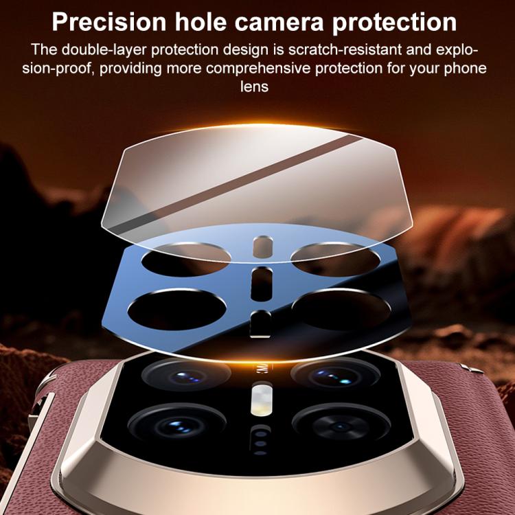 For Huawei Mate X7 Magnetic Dual-axis 360-degree Holder Phone Case