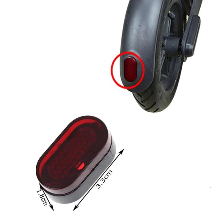 For Xiaomi Mijia M365 Electric Scooter Rear Fender Light Cover with Screws