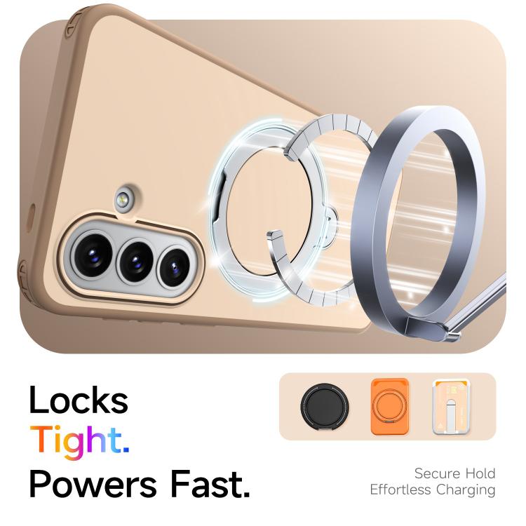 For Galaxy A36 5G / A37 5G Rotating Holder TPU + PC Magnetic Shockproof Phone Case