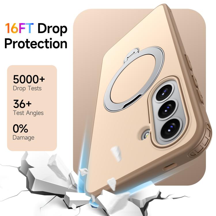 For Galaxy A36 5G / A37 5G Rotating Holder TPU + PC Magnetic Shockproof Phone Case