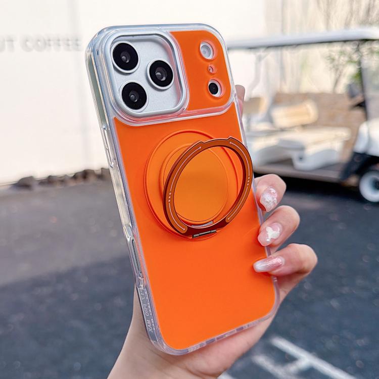 For iPhone 17 Pro Max Color Magnetic Ring Holder Phone Case