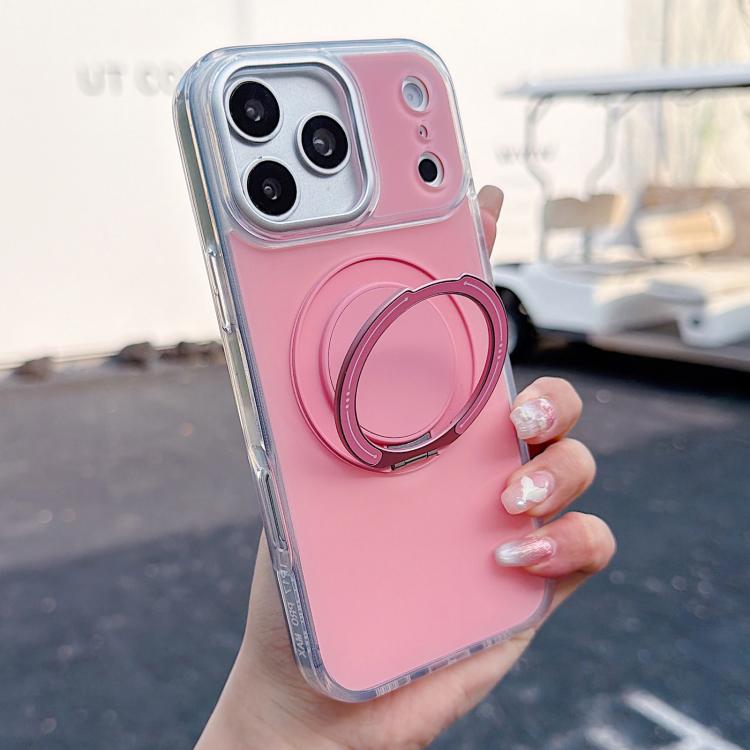 For iPhone 17 Pro Color Magnetic Ring Holder Phone Case
