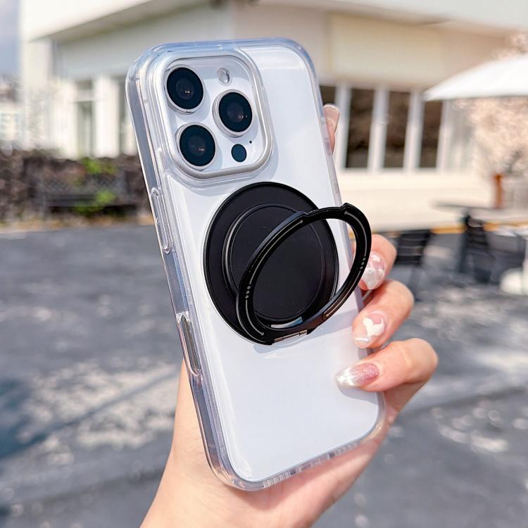For iPhone 16 Pro Max Color Magnetic Ring Holder Phone Case