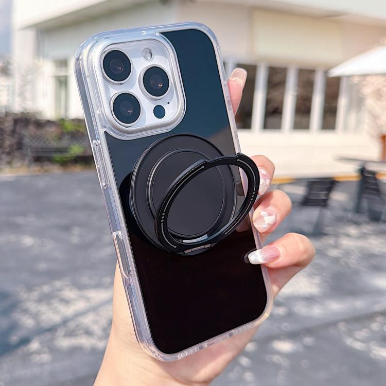 For iPhone 16 Pro Max Color Magnetic Ring Holder Phone Case
