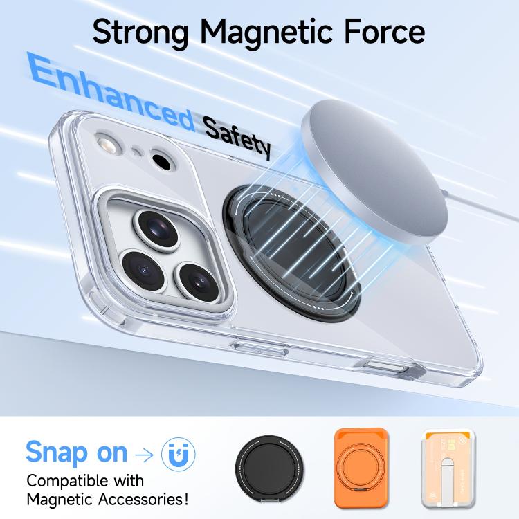 For iPhone 15 Pro Max Color Magnetic Ring Holder Phone Case
