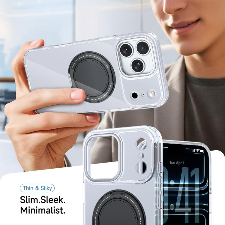 For iPhone 15 Pro Max Color Magnetic Ring Holder Phone Case