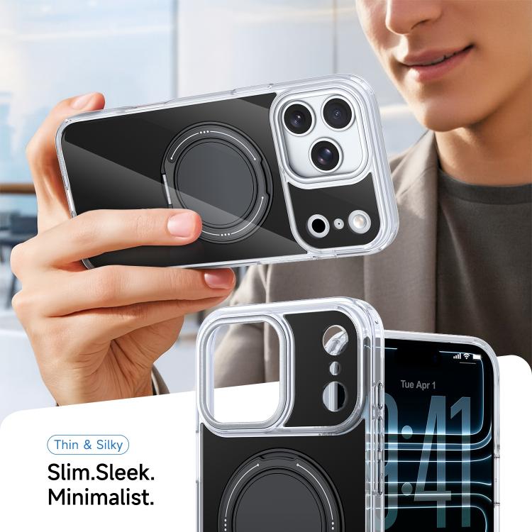For iPhone 15 Pro Max Color Magnetic Ring Holder Phone Case