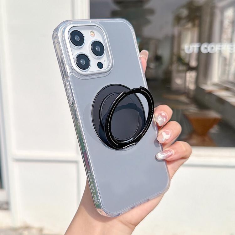 For iPhone 15 Pro Max Color Magnetic Ring Holder Phone Case