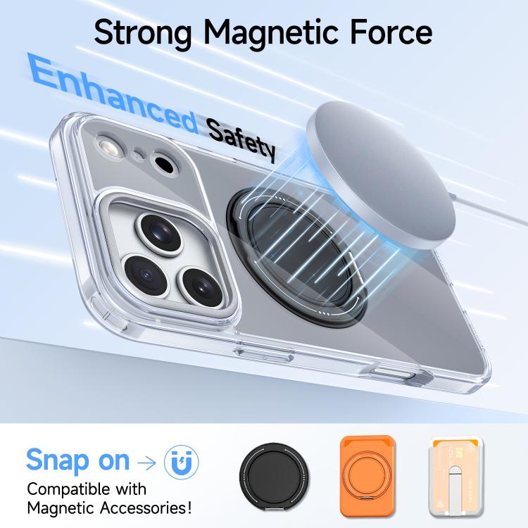 For iPhone 15 Pro Max Color Magnetic Ring Holder Phone Case