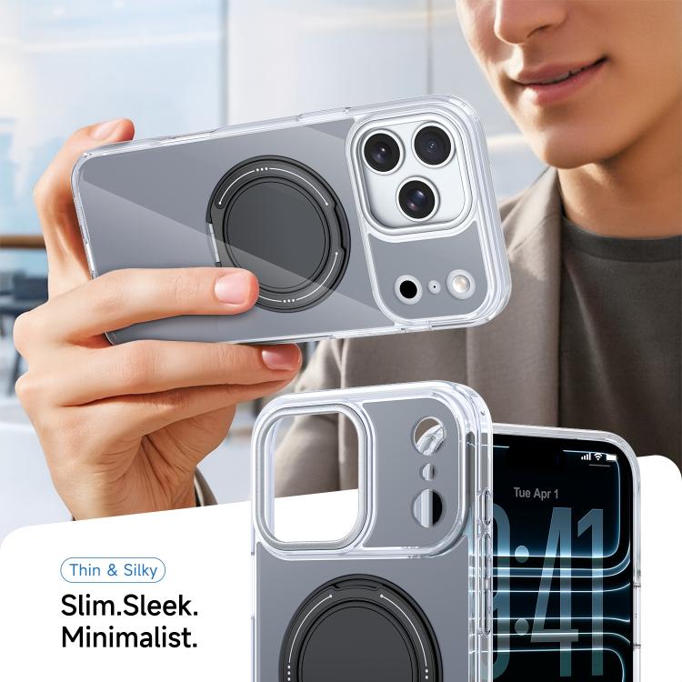 For iPhone 15 Pro Max Color Magnetic Ring Holder Phone Case
