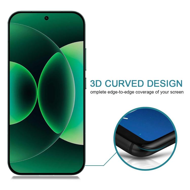 For Xiaomi 17 Max 5G 25pcs Full Cover Anti-peeping Tempered Glass Film,  Support Fingerprint Unlocking