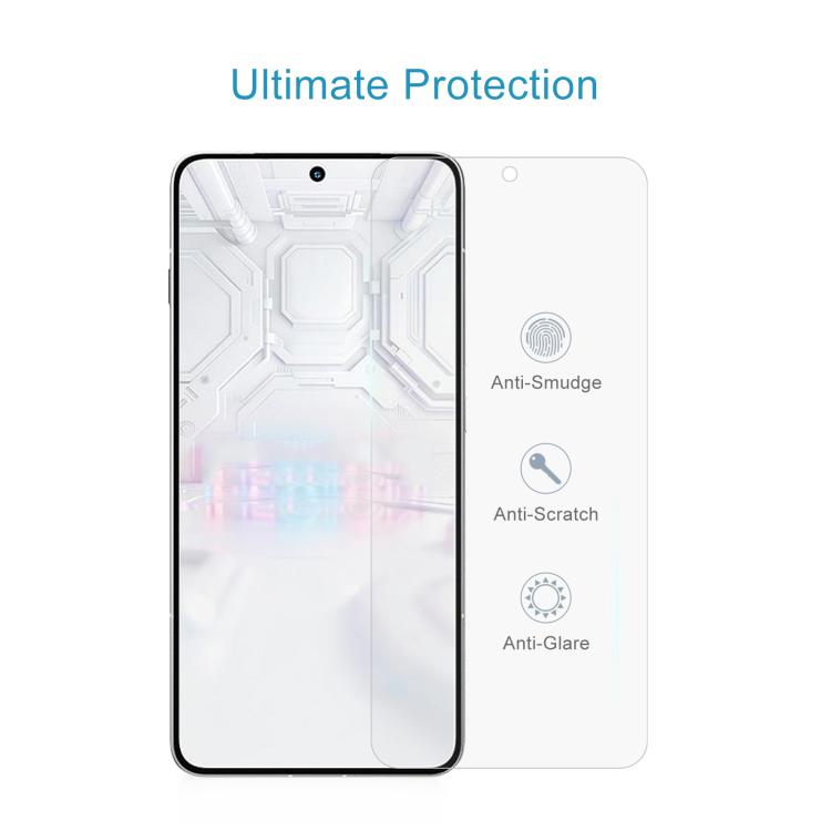 For Lenovo Legion Y70 5G 2026 10pcs 0.18mm High Aluminum Tempered Glass Film, Support Fingerprint Unlocking