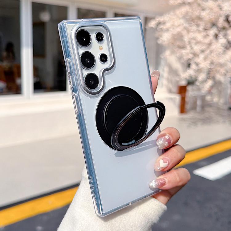 For Galaxy S24 Ultra 5G Color Magnetic Ring Holder Phone Case