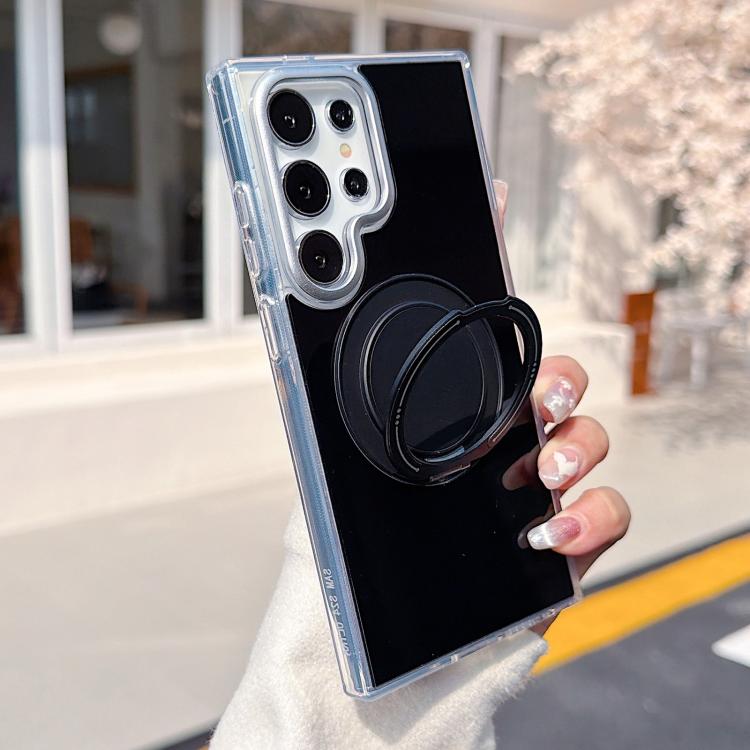 For Galaxy S24 Ultra 5G Color Magnetic Ring Holder Phone Case