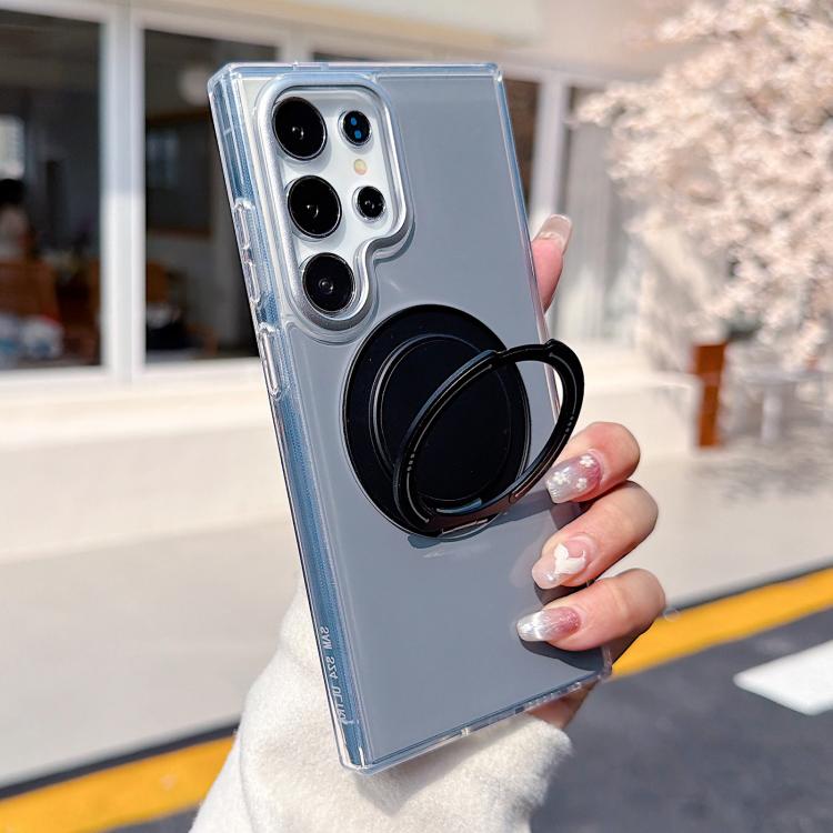 For Galaxy S24 Ultra 5G Color Magnetic Ring Holder Phone Case