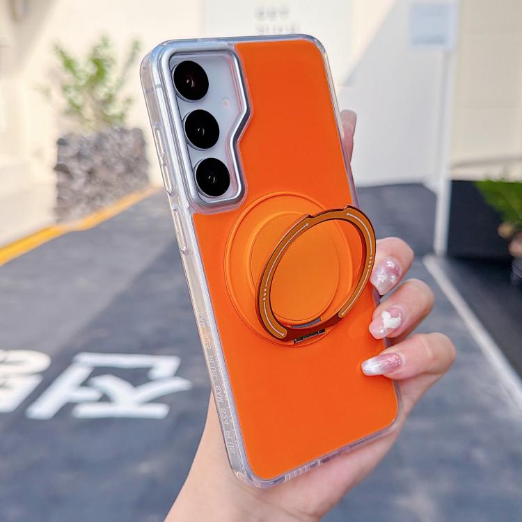 For Galaxy S25 / S24 5G Color Magnetic Ring Holder Phone Case