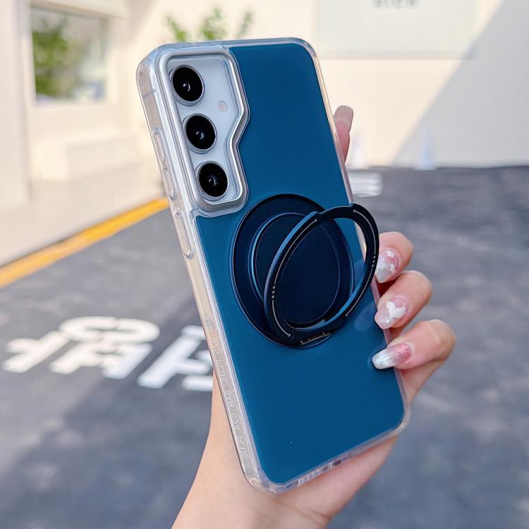 For Galaxy S25 / S24 5G Color Magnetic Ring Holder Phone Case