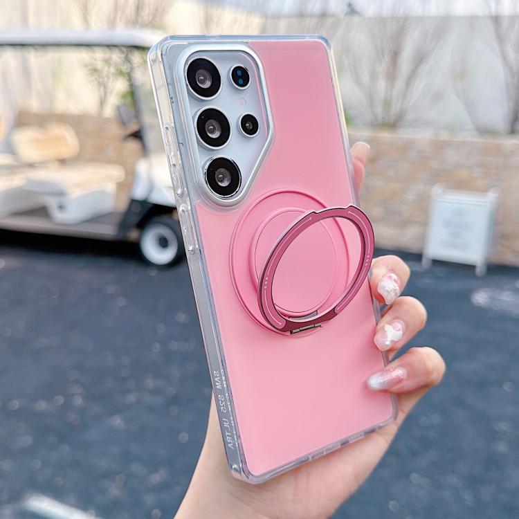For Galaxy S25 Ultra 5G Color Magnetic Ring Holder Phone Case