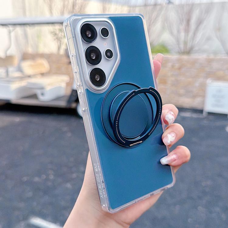 For Galaxy S25 Ultra 5G Color Magnetic Ring Holder Phone Case