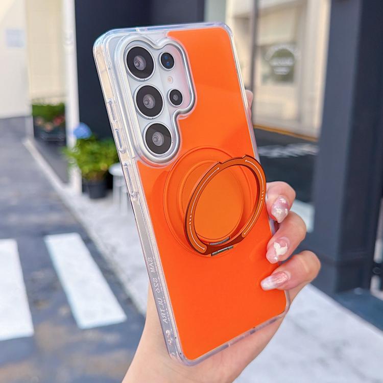 For Galaxy S26 Ultra 5G Color Magnetic Ring Holder Phone Case