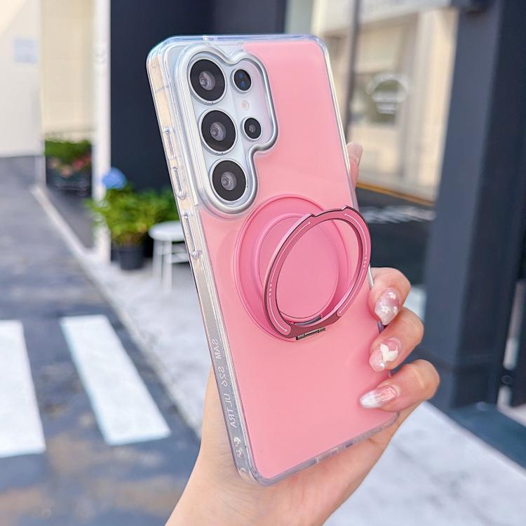For Galaxy S26 Ultra 5G Color Magnetic Ring Holder Phone Case